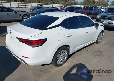 2022 Nissan Sentra S Xtronic Cvt z USA, uszkodzony, nr VIN 3N1AB8BV0NY289662